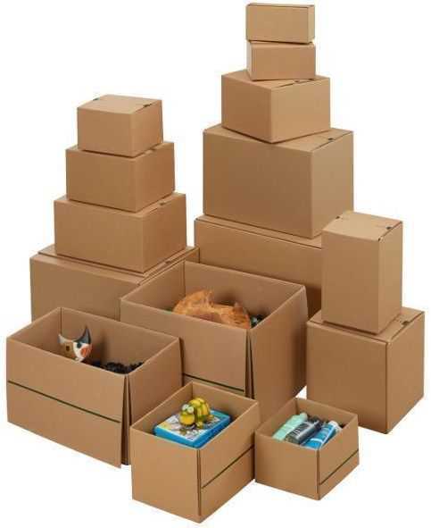 Versandkarton "Premium SuperFlap" mit Steckboden, 1-wellig 193 x 193 x 290 mm