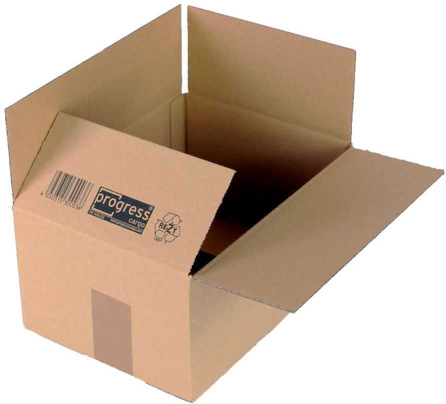 Karton, 1-wellig, braun 304 x 217 x 150 mm