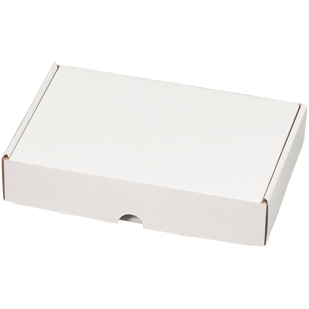 weißer Maxibrief Karton, 225 x 155 x 45 mm 