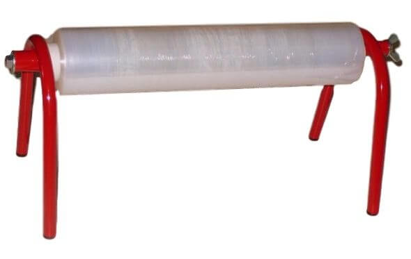 Folienabrollständer rot