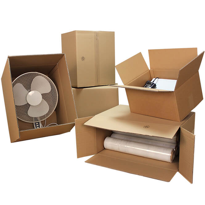 450 x 300 x 200 mm 2-welliger Karton