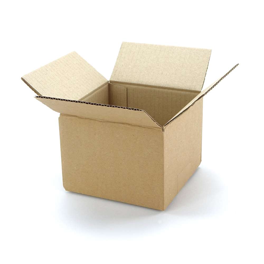 140 x 140 x 100 mm 1-welliger Karton 140 x 140 x 100 mm 1-welliger Karton