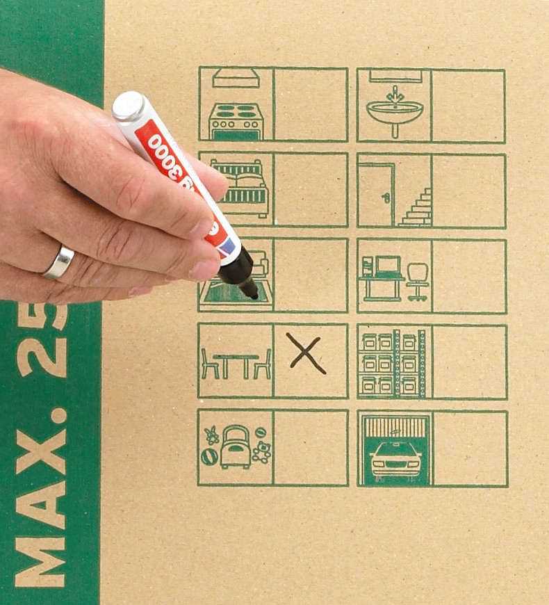 Umzugskartons "ECO" 455 x 345 x 380 mm, 1-wellig