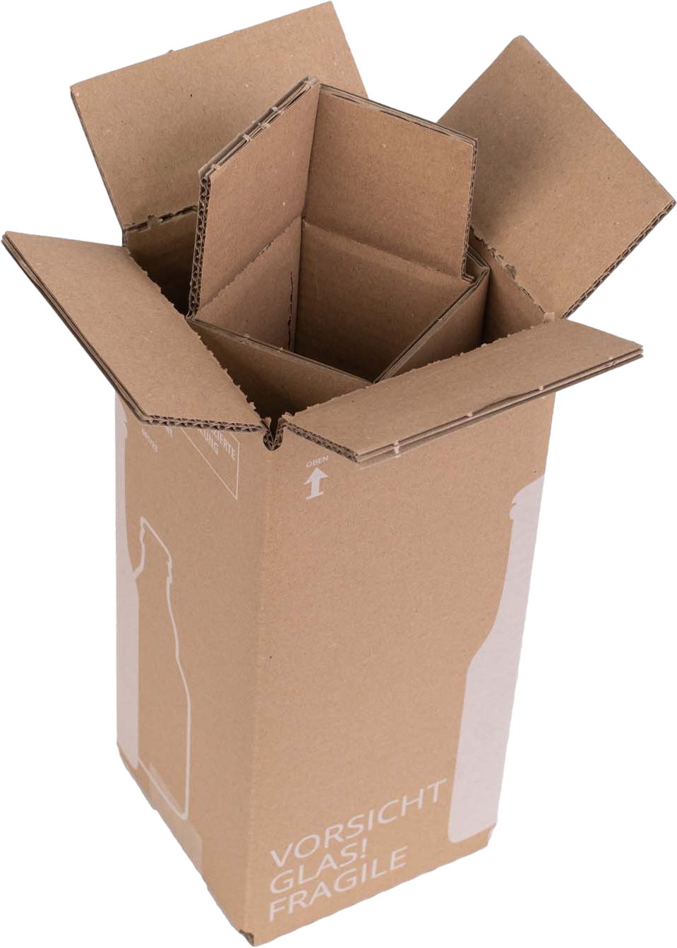 Flaschenkarton Cargo S Sortenrein 1er