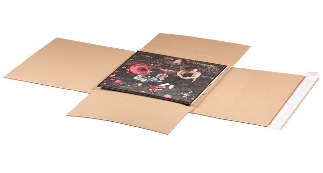 Versandverpackung für LP's Versandverpackung für LP's