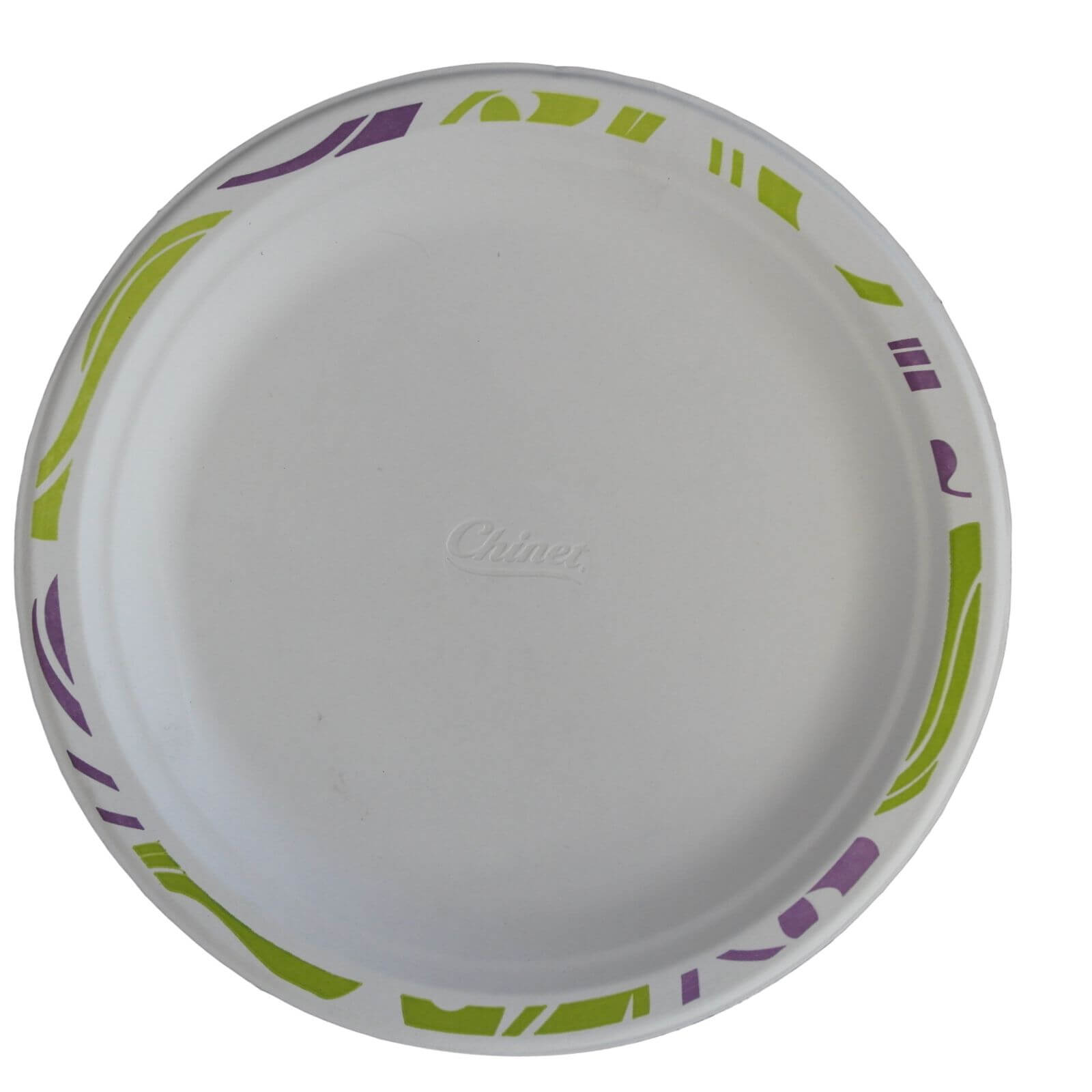 Weißer Chinet Teller mit Decor (Flavour) Ø 24 + 2cm