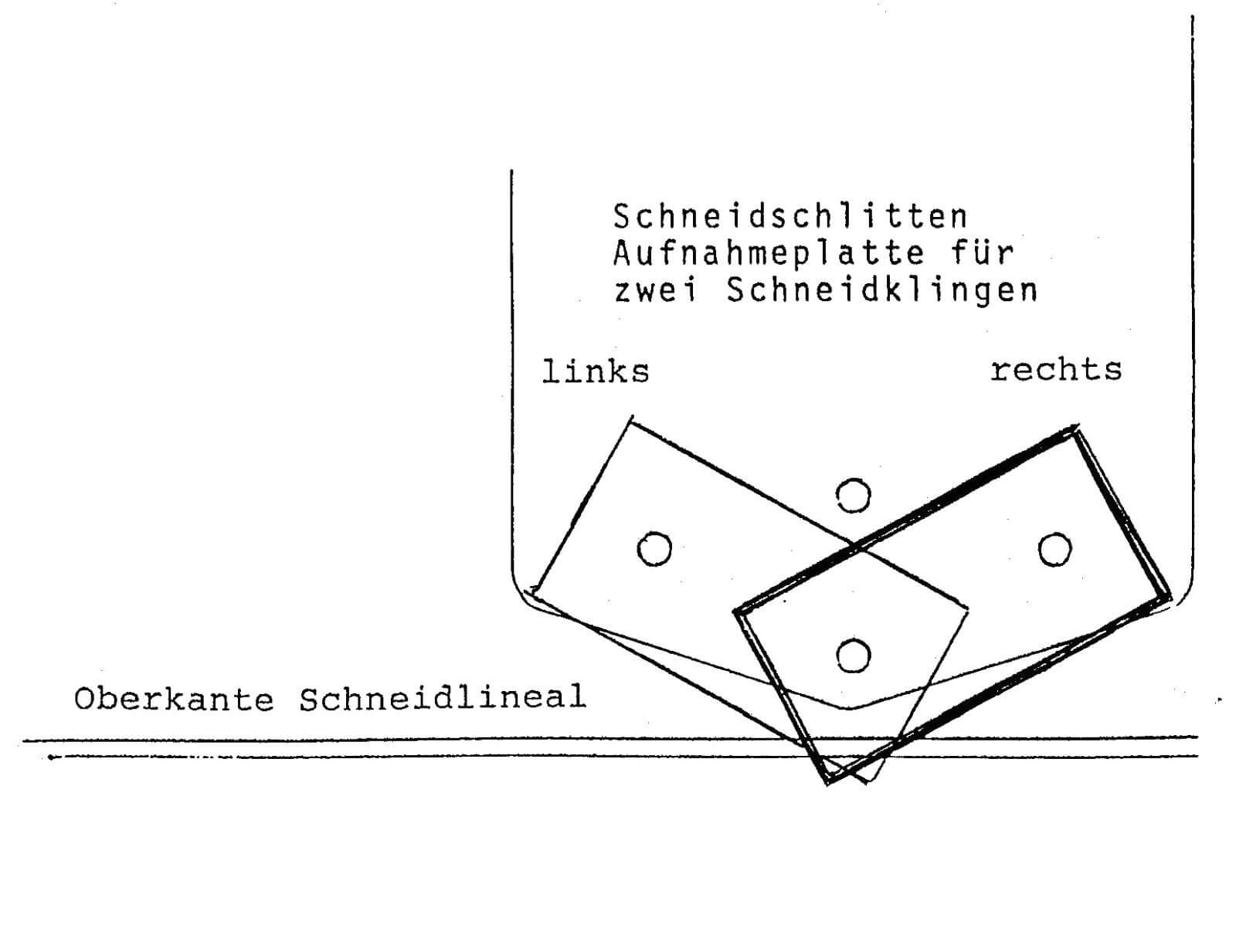 10 Ersatzklingen für Schneidständer