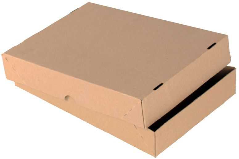 Stülpdeckelkarton DIN A4, Wellpappe, braun 308 x 221 x 50 mm (Deckel)