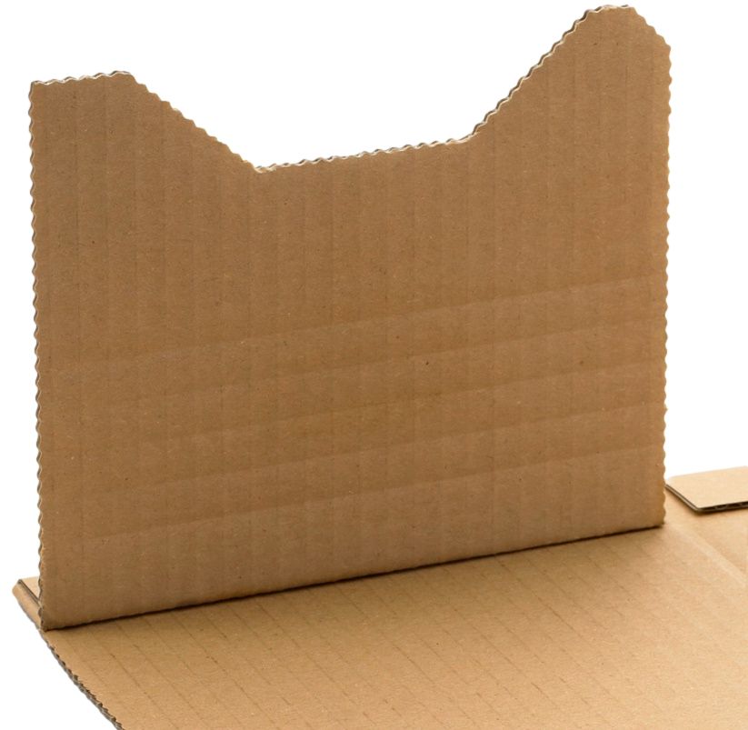 Buchverpackung "ECO" Wellpappe, braun 300 x 220 x 0-80 mm (DIN A4) Buchverpackung "ECO" Wellpappe, braun 300 x 220 x 0-80 mm (DIN A4)