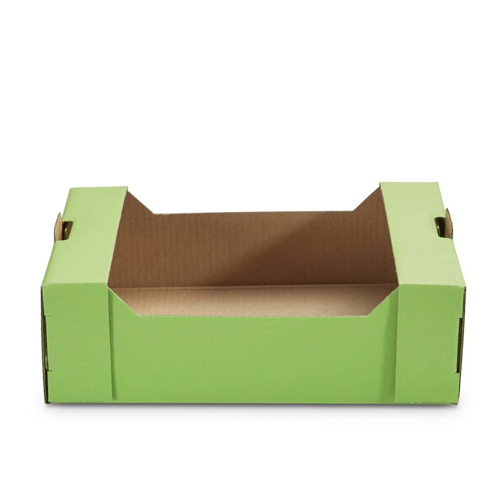 Präsentkorb Obstkiste 145 x 190 x 60 mm Apfelgrün