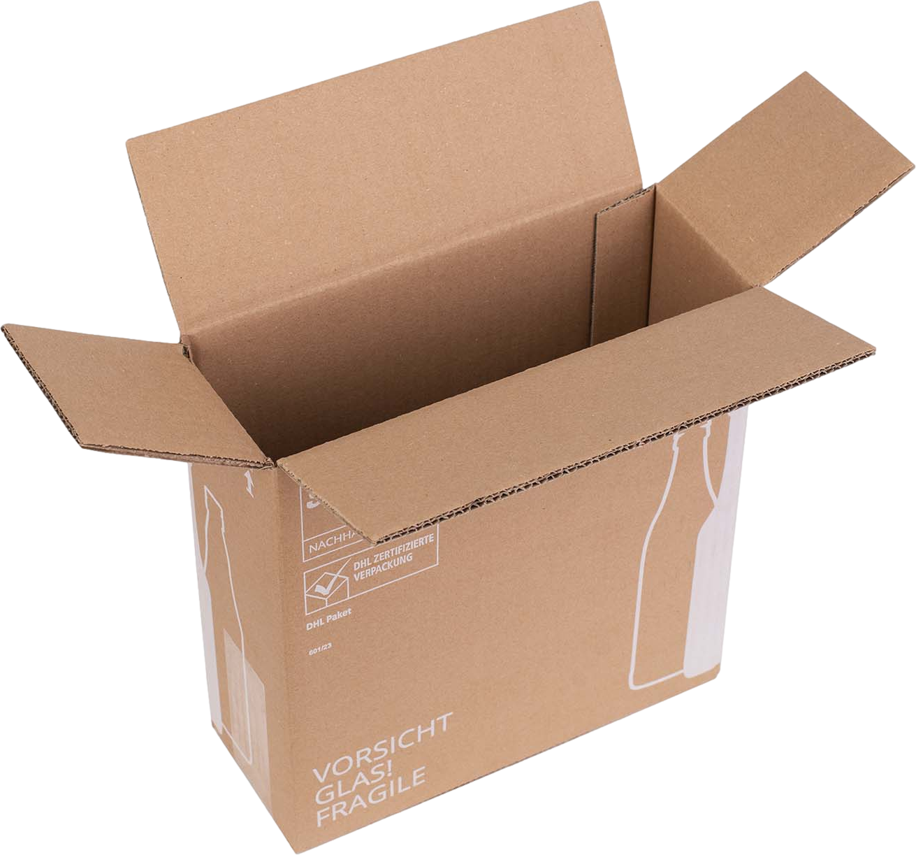 Flaschenkarton Cargo S Sortenrein 3er Umkarton