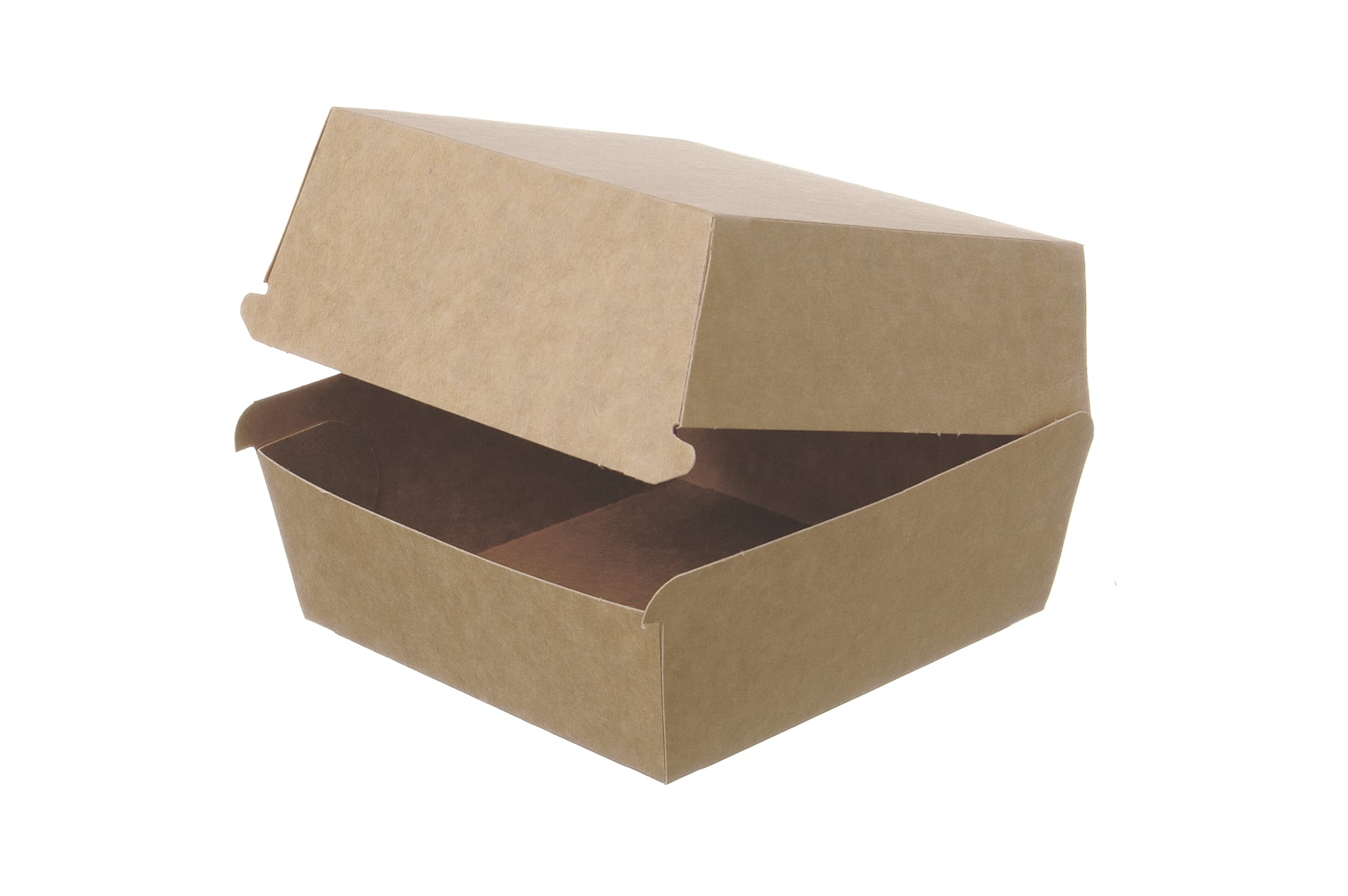 Burgerbox Kraftkarton 110 x 110 x 80 mm