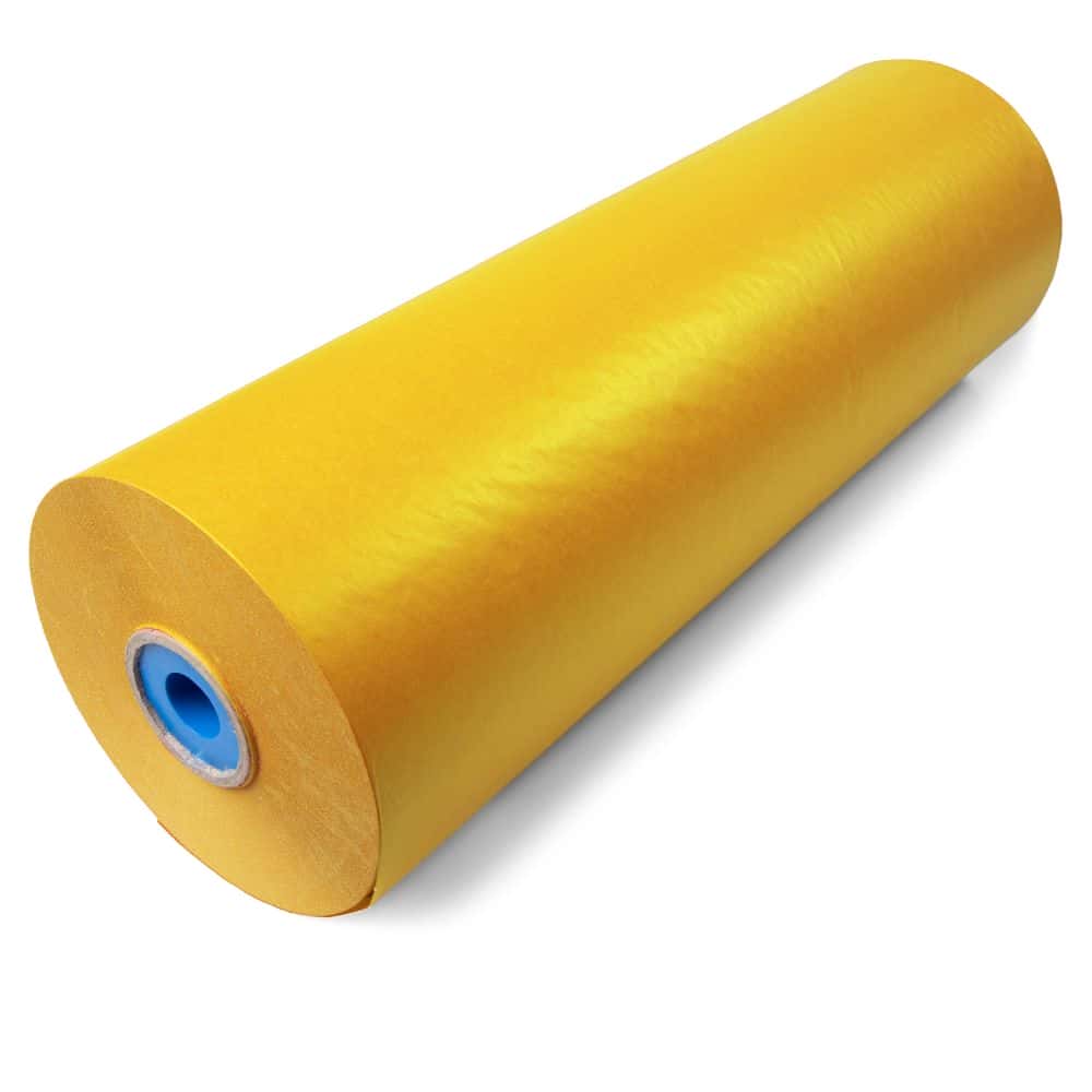 Seidenpapier Premium Secare Rollen beidseitig farbig 50 cm Sonnengelb