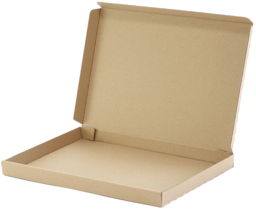 350 x 250 x 30 mm 1-wellige Faltschachtel Warensendung (Außenmaß)