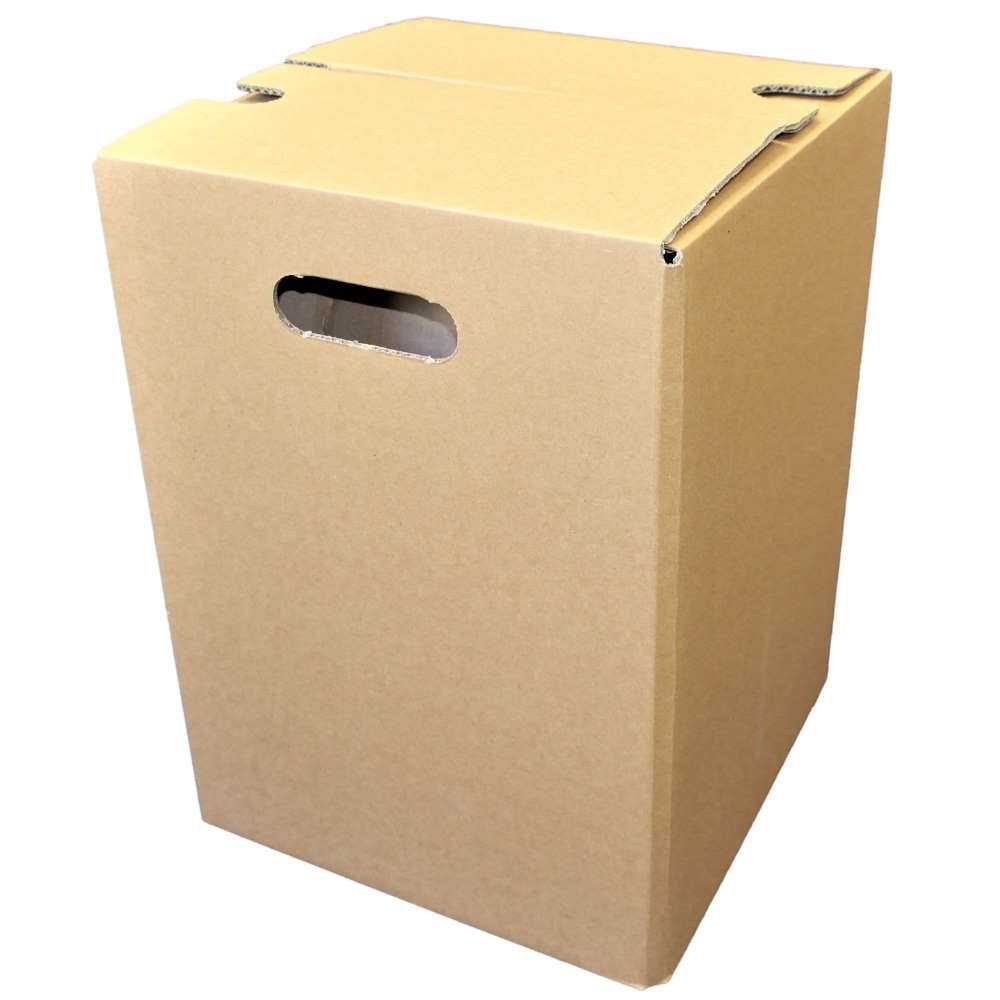 Papphocker 1-teilig braun