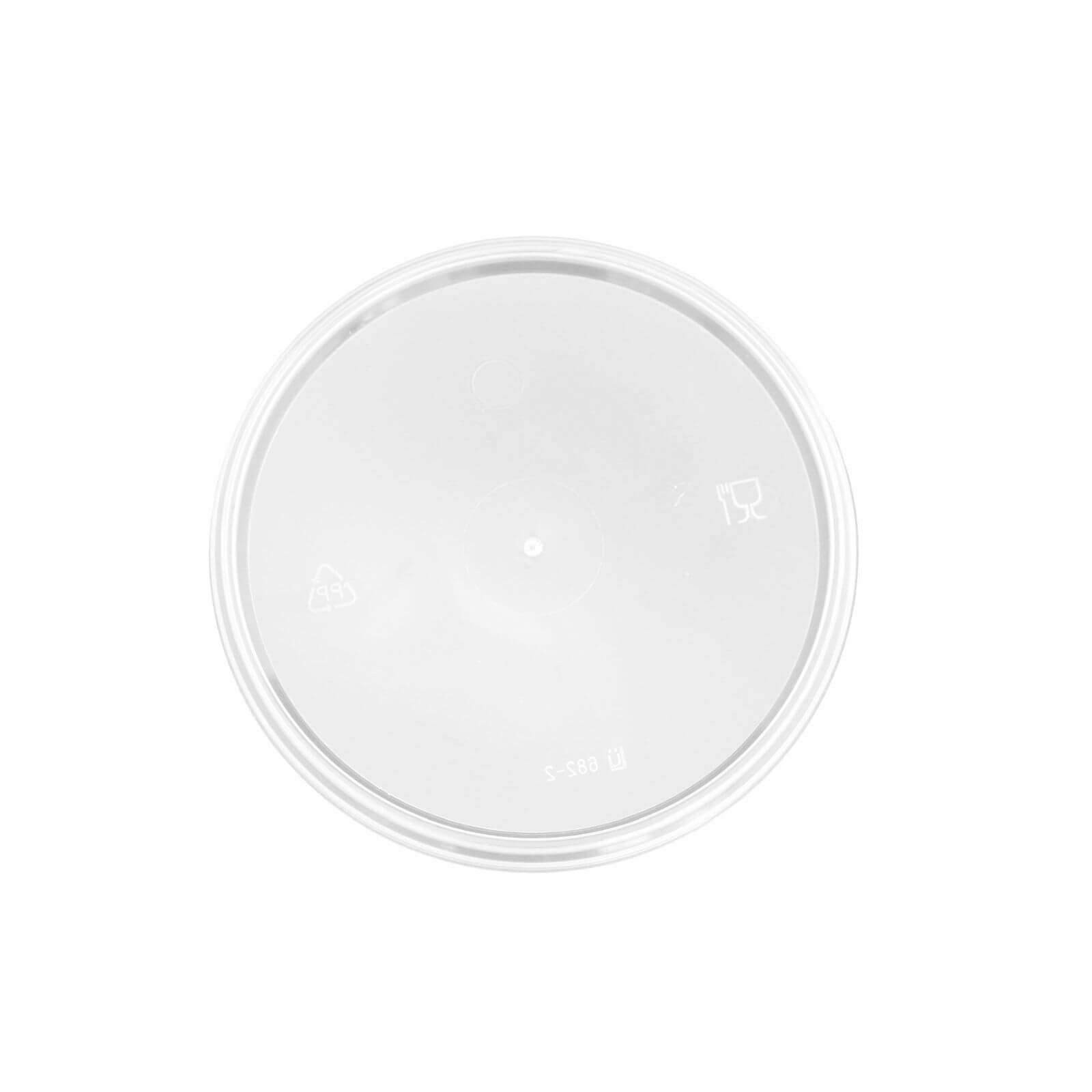 transparenter Deckel für Originalitätsverschluss PP rund (Ø 94 mm)