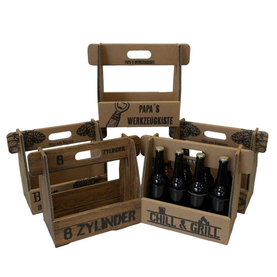 Flaschenträger 0,5 l 8er 8 Zylinder