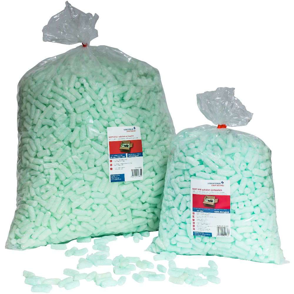 Bio-Verpackungschips aus Maisstärke, 15 l