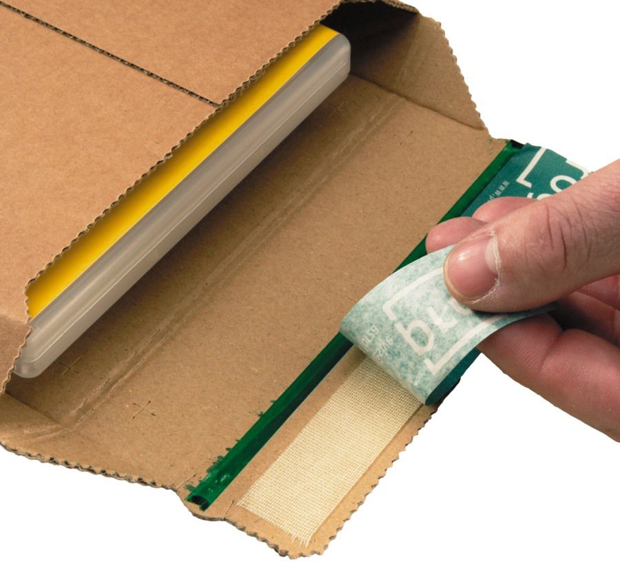 Versandtasche "Premium" Wellpappe, braun 187 x 272 x 0-50 mm (DIN A5)