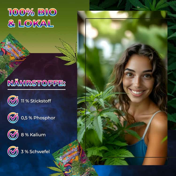 Schafwollpellets Dünger Cannabis 500 g