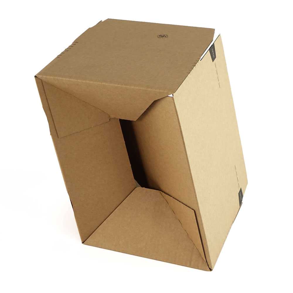 Blitzbodenkarton SK, HR, braun 165 x 135 x 70-100 mm