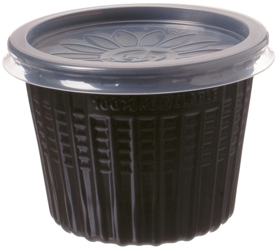Mehrweg Suppenschalen 500 ml schwarz