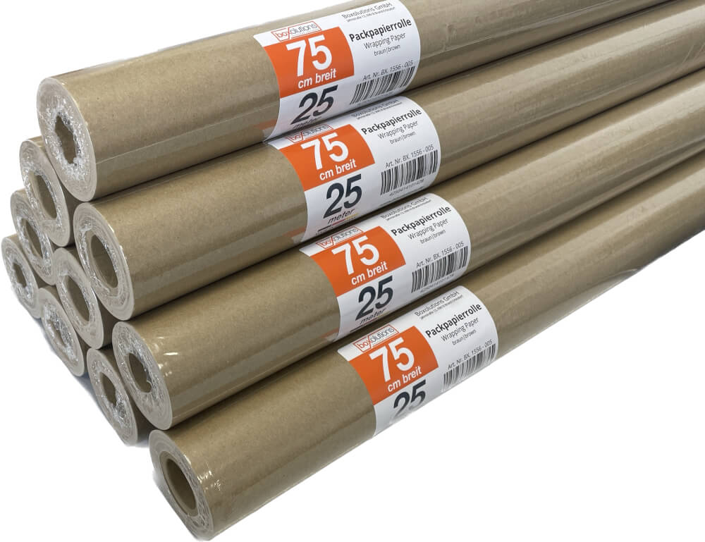 Packpapier auf Rolle 0,75 x 25 m