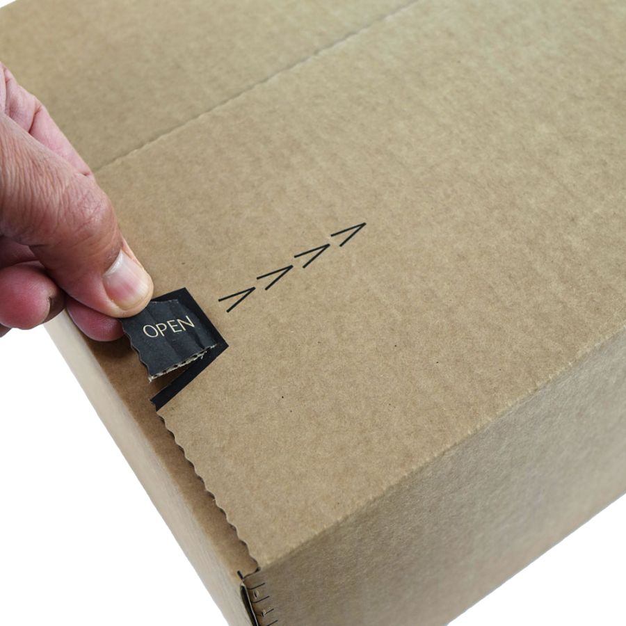 Blitzbodenkarton SK, HR, braun 305 x 255 x 70 - 140 mm (DIN A4)