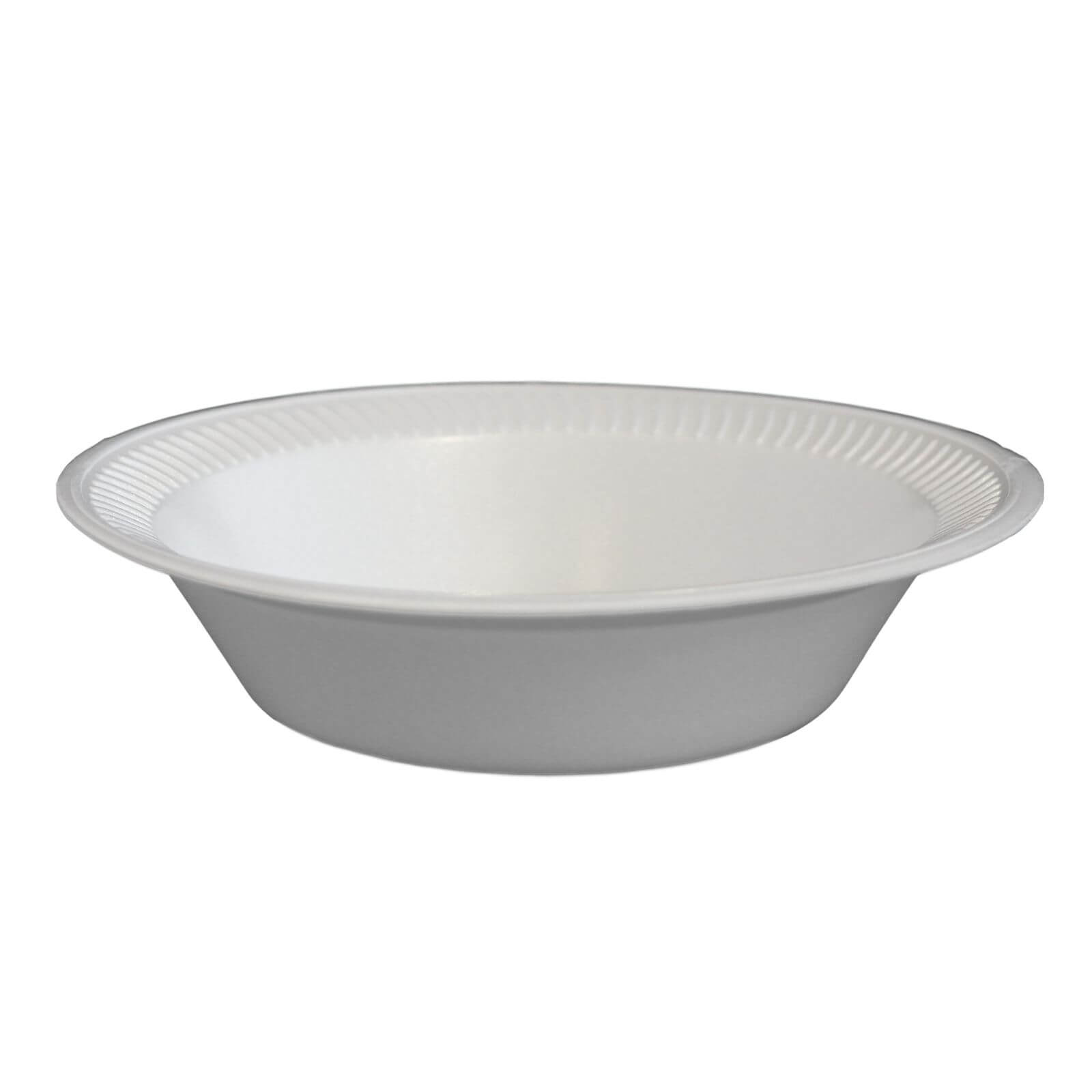 Weiße Salatschale XPS Ø 170 x 35 mm (ca. 400 ml)