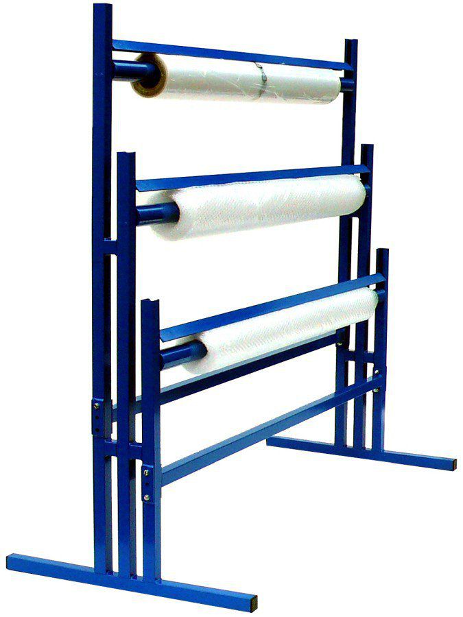 Folienspender waagerecht für 3 Rollen 1600 mm