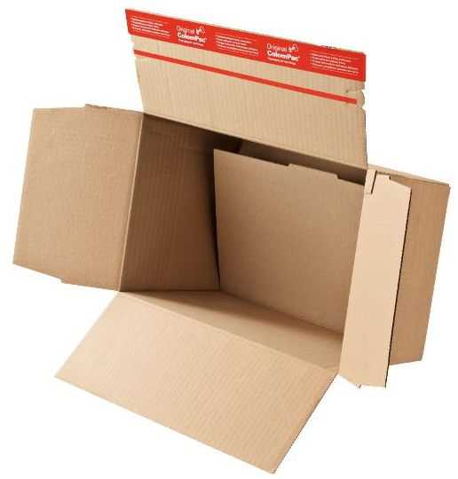 Blitzbodenkarton HR 229 x 164 x 50-115 mm (DIN A5)