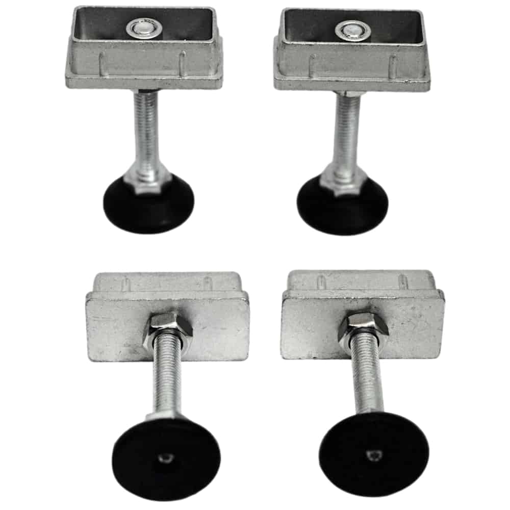 Maschinenfüße 4 Stück Metall