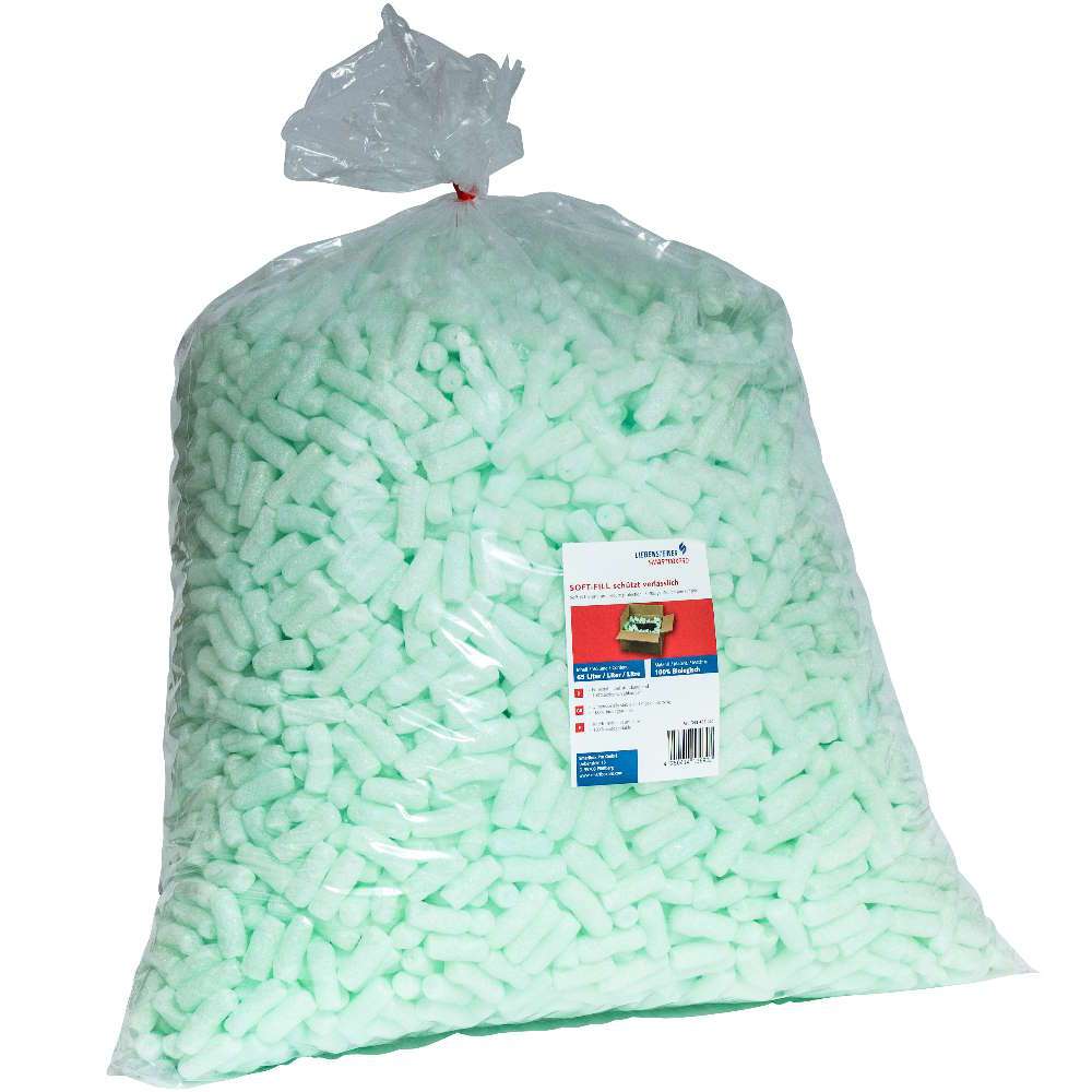 Bio-Verpackungschips aus Maisstärke, 65 l