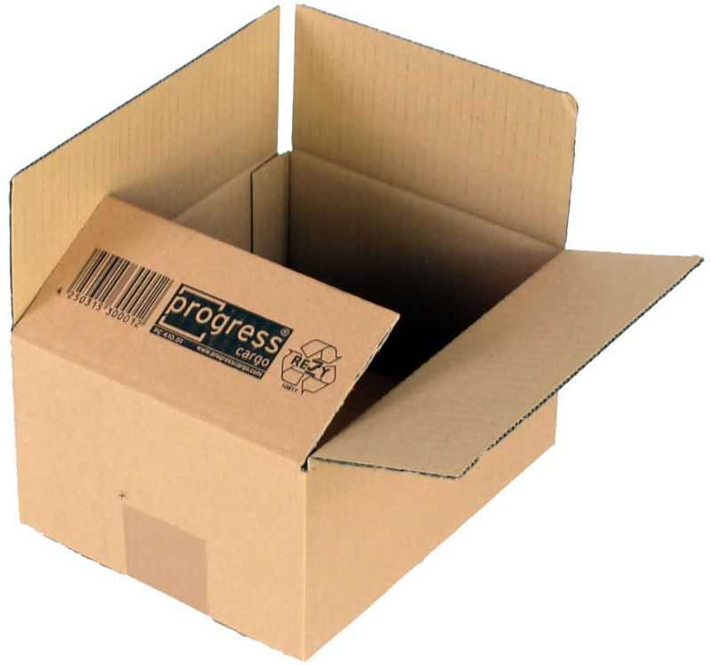 Karton, 2-wellig, braun 217 x 172 x 110 mm (DIN A5+)