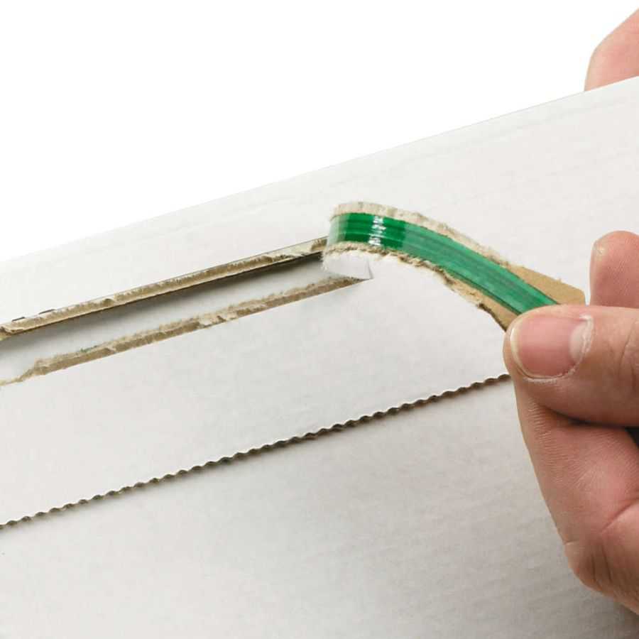 Versandtasche Wellpappe DVD, weiß, 192 x 141 x 15 mm