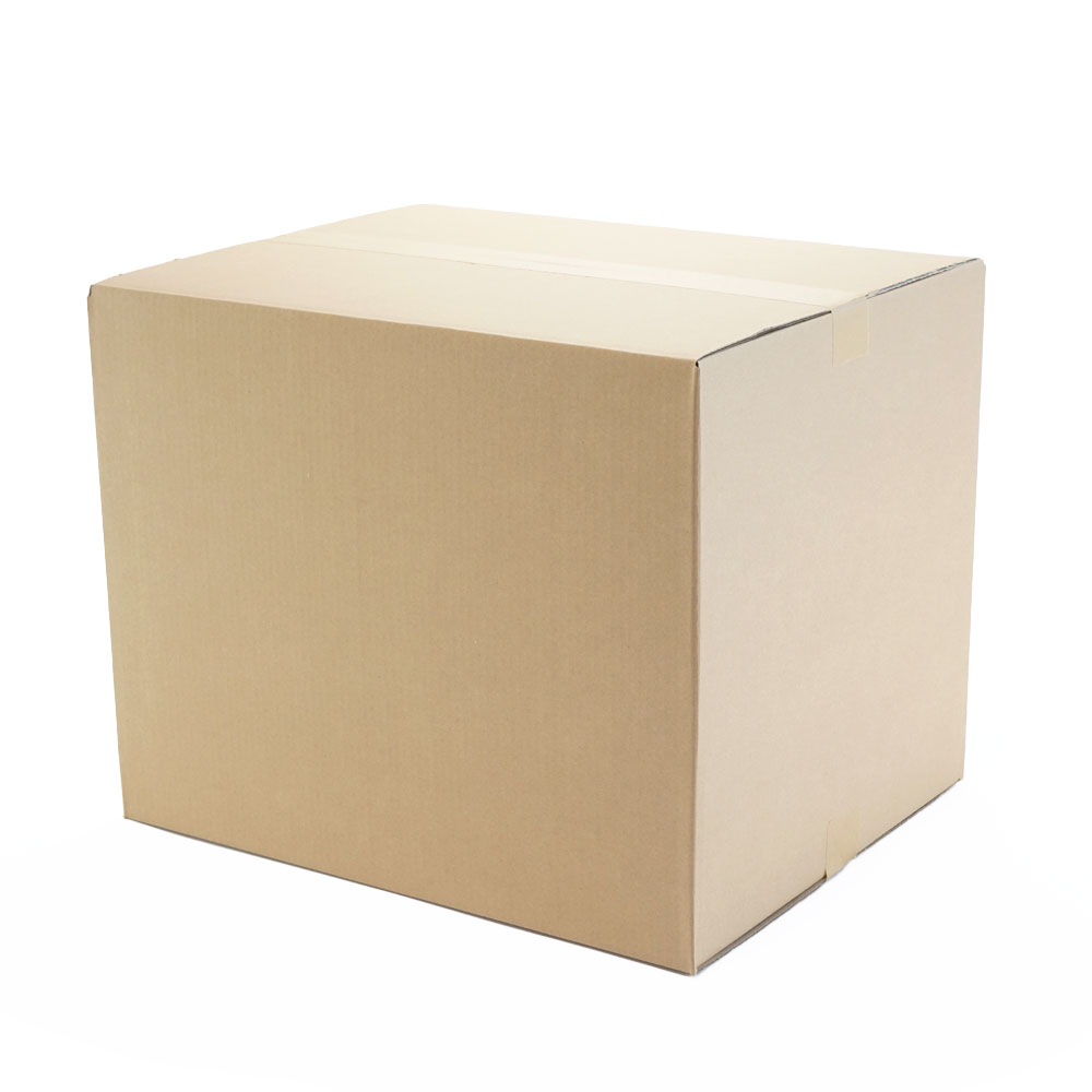 Karton 500 x 400 x 400 mm, 1-wellig, braun