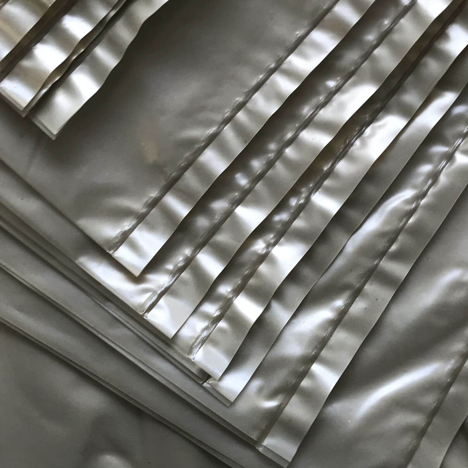 Seitenfaltensack transluzent 1250 + 850 x 1950 x 0,075 mm