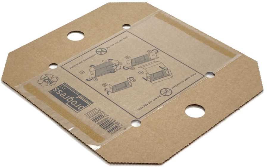 Fixiereinlage "Premium" 135 x 110 x 0-30 mm (DIN C6)