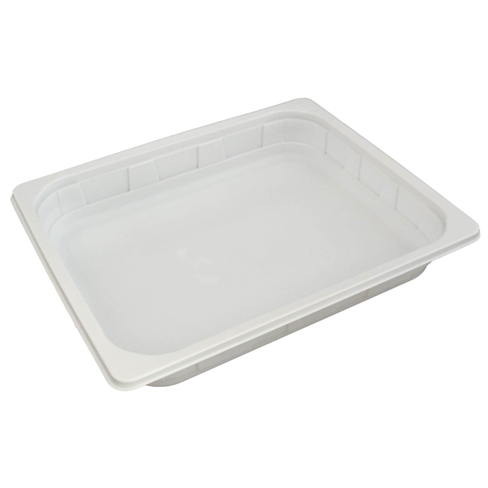 Siegelschale PP 1/2 Gastronorm weiß, 325 x 265 x 50 mm (3400 ml)