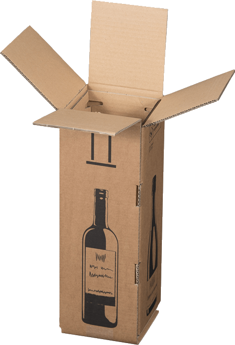 Magnumflaschen Versandkarton Smartboxpro 1er