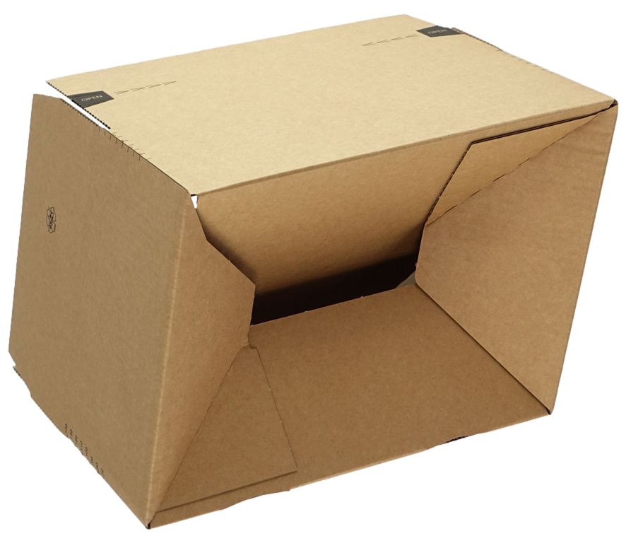 Blitzbodenkarton SK, HR, braun 305 x 255 x 70 - 140 mm (DIN A4)