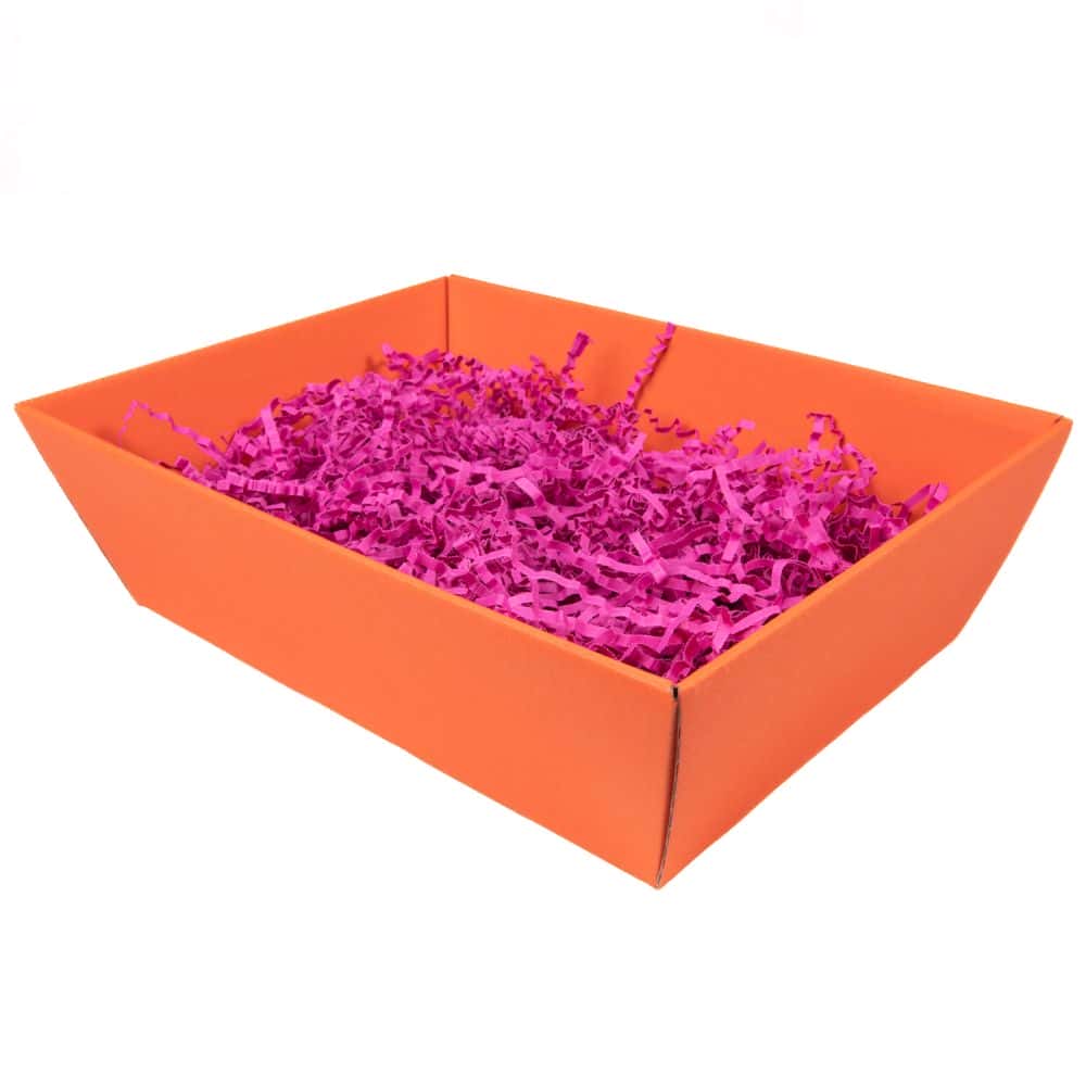 Präsentkorb viereckig 200 x 275 x 80 mm Orange