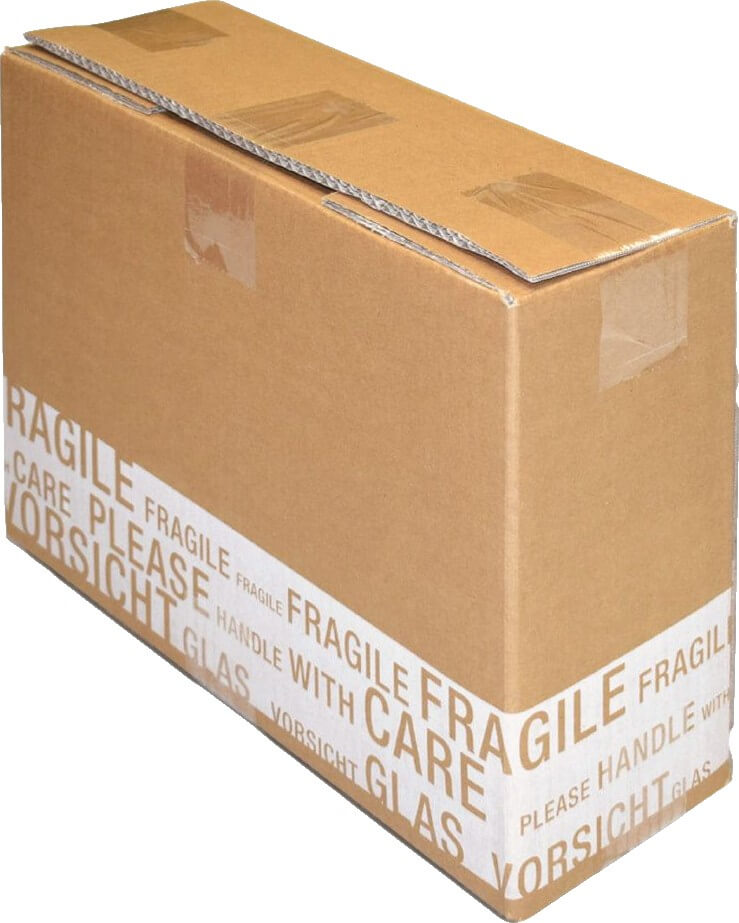 Flaschenkarton für Hochprozentiges Sortenrein 3 Flaschen - nur Umkarton