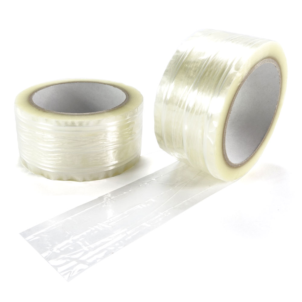 PP- Klebeband fadenverstärkt transparent 50 mm x 66 m
