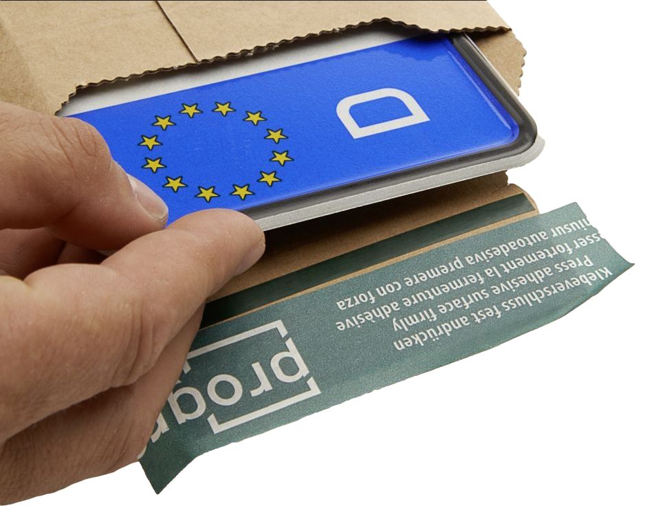 Versandtasche "Premium" Wellpappe, braun 140 x 590 x 0-50 mm (Schilder)