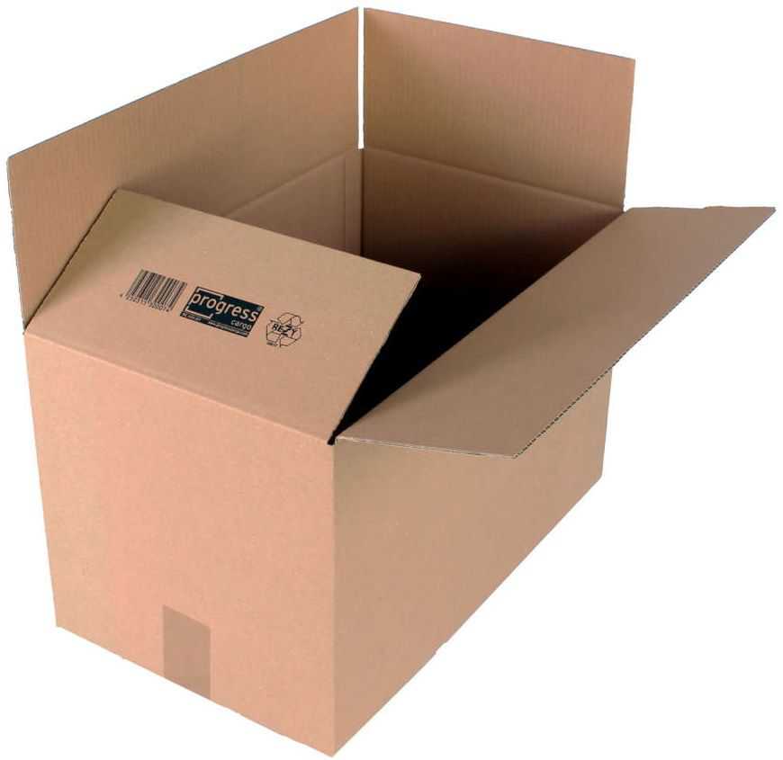 Karton, 2-wellig, braun 500 x 300 x 300 mm