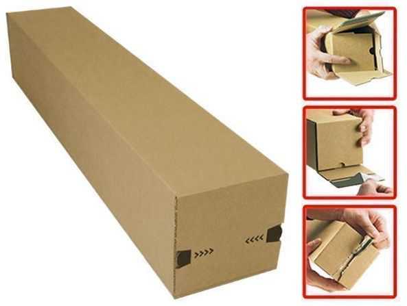 Versandhülsen eckig "Premium longBox L" 1.165 x 140 x 140 mm (DIN B0+)
