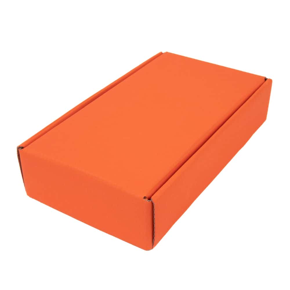 Geschenkbox Present 185 x 100 x 40 mm Orange