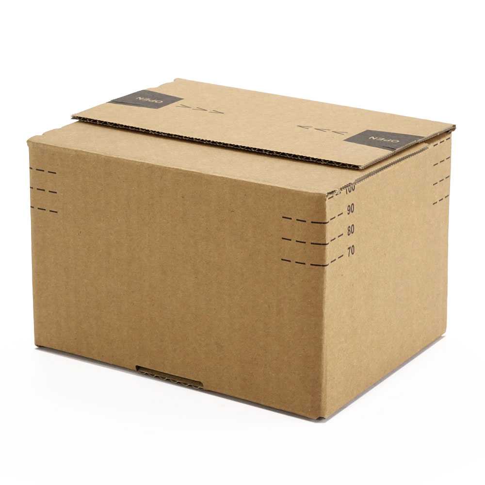 Blitzbodenkarton SK, HR, braun 165 x 135 x 70-100 mm