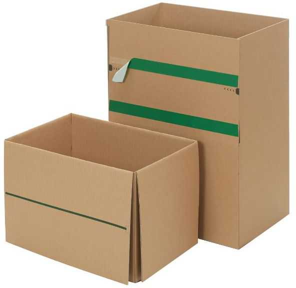 Versandkarton "Premium SuperFlap" mit Steckboden, 2-wellig 460 x 310 x 300 mm (DIN A3+)